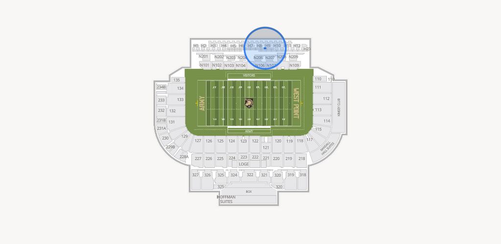 Michie Stadium Seating Chart