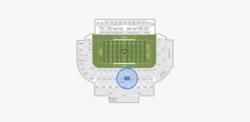 Michie Stadium Seating Chart