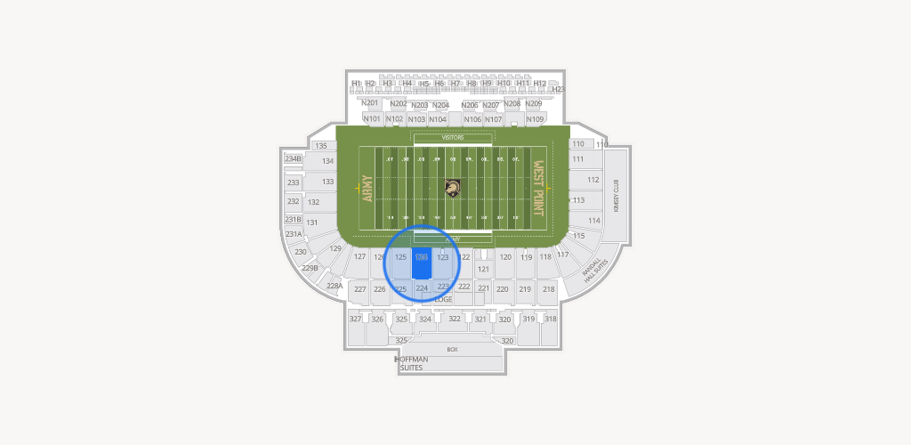 Michie Stadium Seating Chart