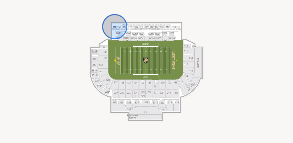 Michie Stadium Seating Chart