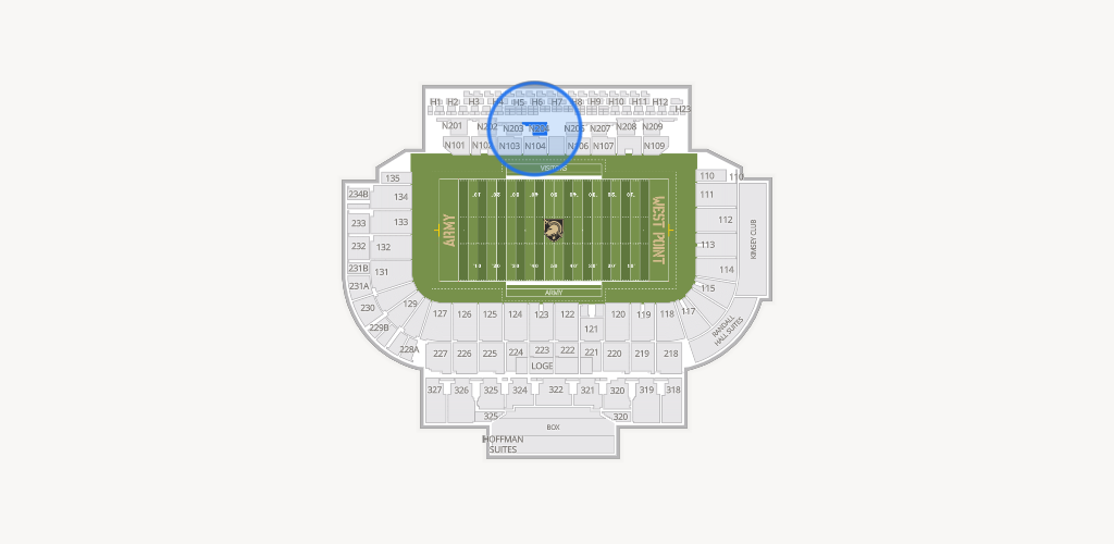 Michie Stadium Seating Chart