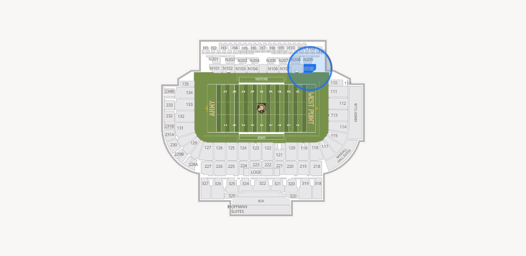Michie Stadium Seating Chart