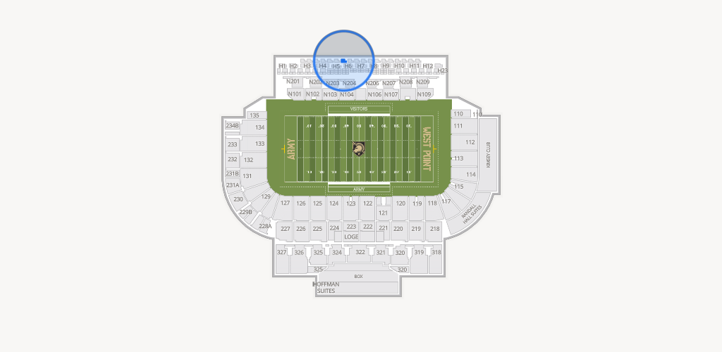 Michie Stadium Seating Chart