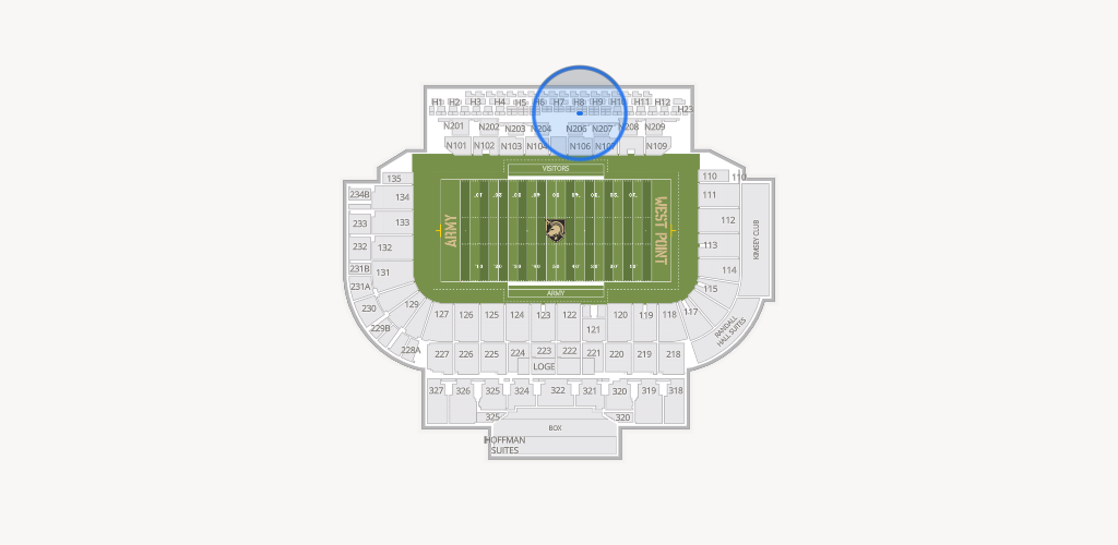 Michie Stadium Seating Chart
