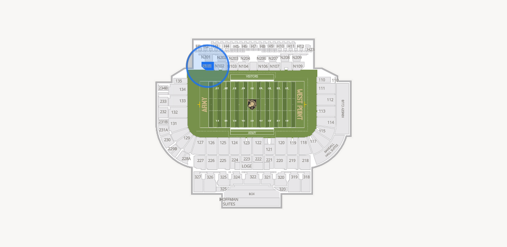 Michie Stadium Seating Chart