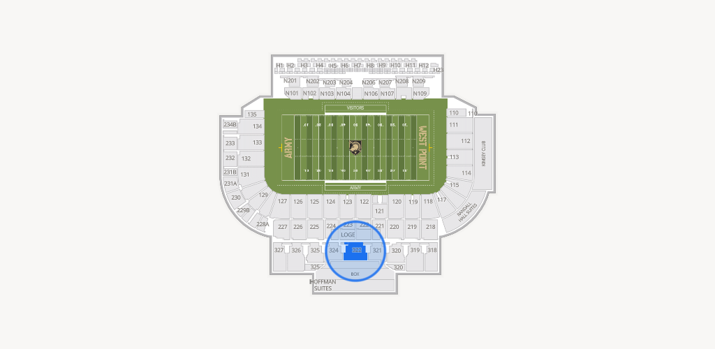 Michie Stadium Seating Chart