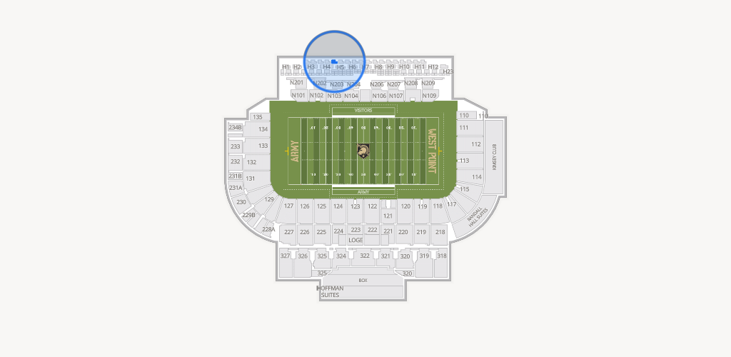 Michie Stadium Seating Chart