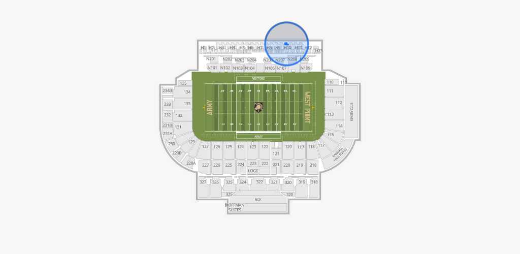 Michie Stadium Seating Chart