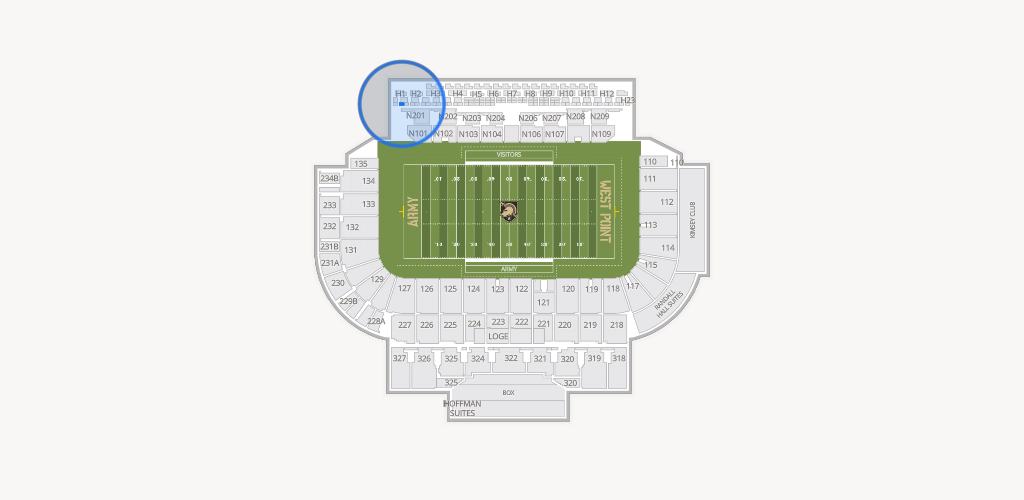Michie Stadium Seating Chart