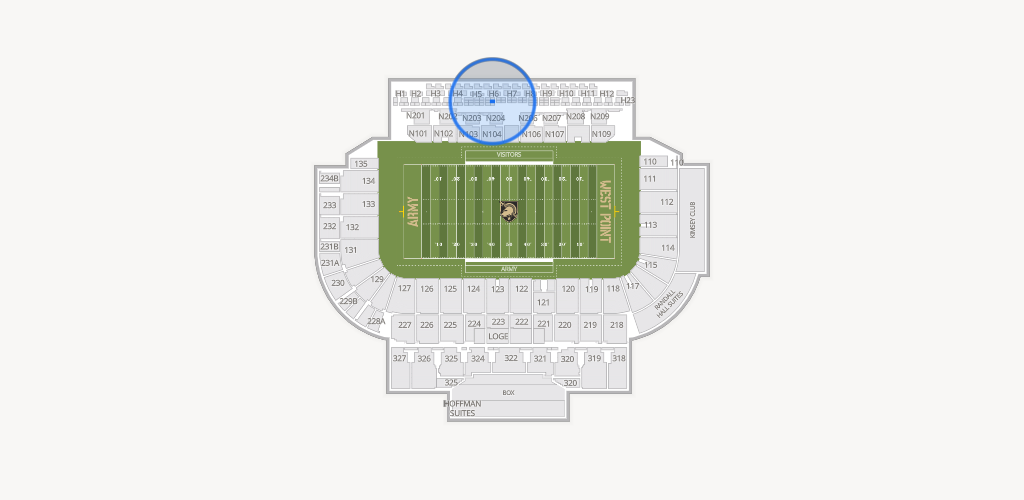 Michie Stadium Seating Chart