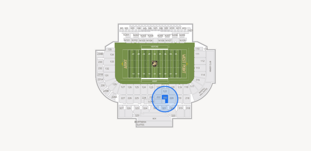 Michie Stadium Seating Chart