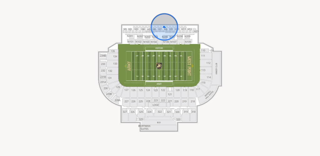Michie Stadium Seating Chart