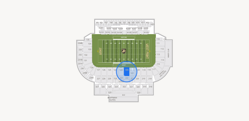 Michie Stadium Seating Chart