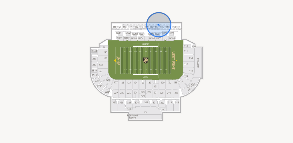 Michie Stadium Seating Chart