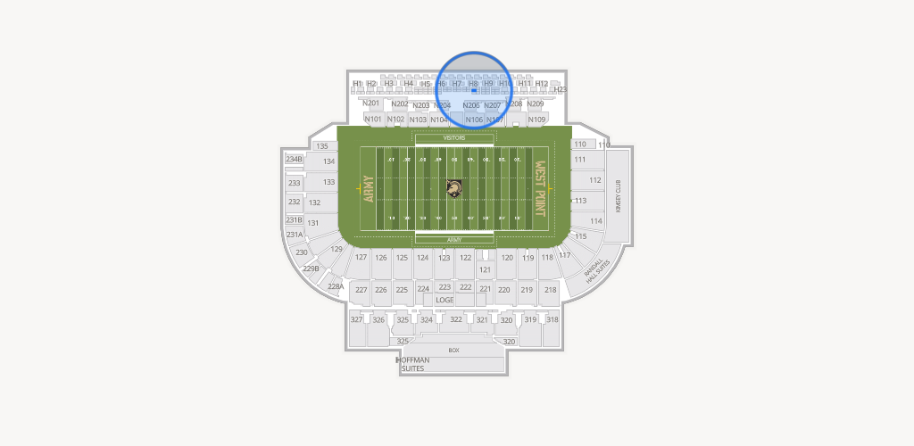 Michie Stadium Seating Chart