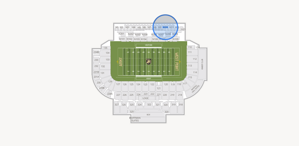 Michie Stadium Seating Chart