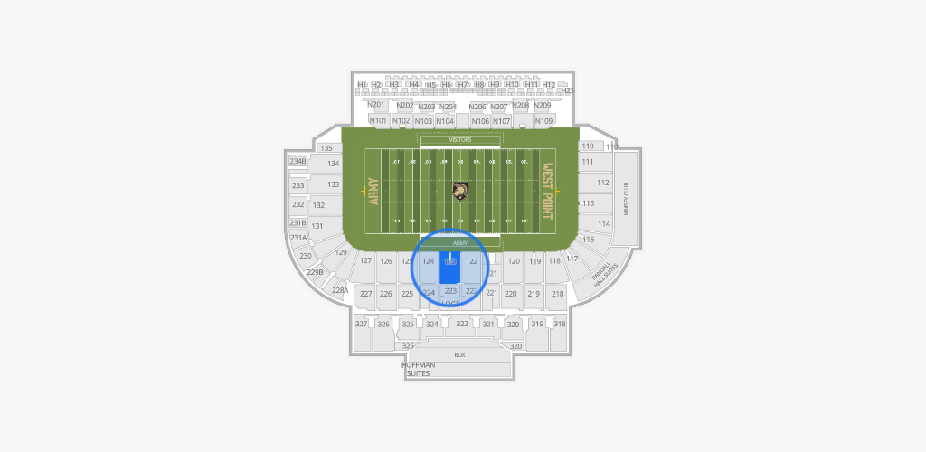 Michie Stadium Seating Chart
