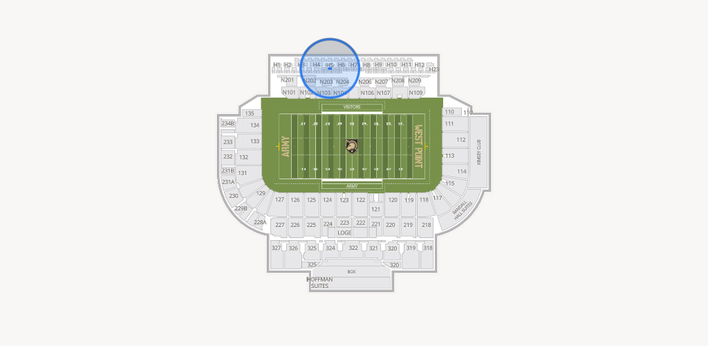 Michie Stadium Seating Chart
