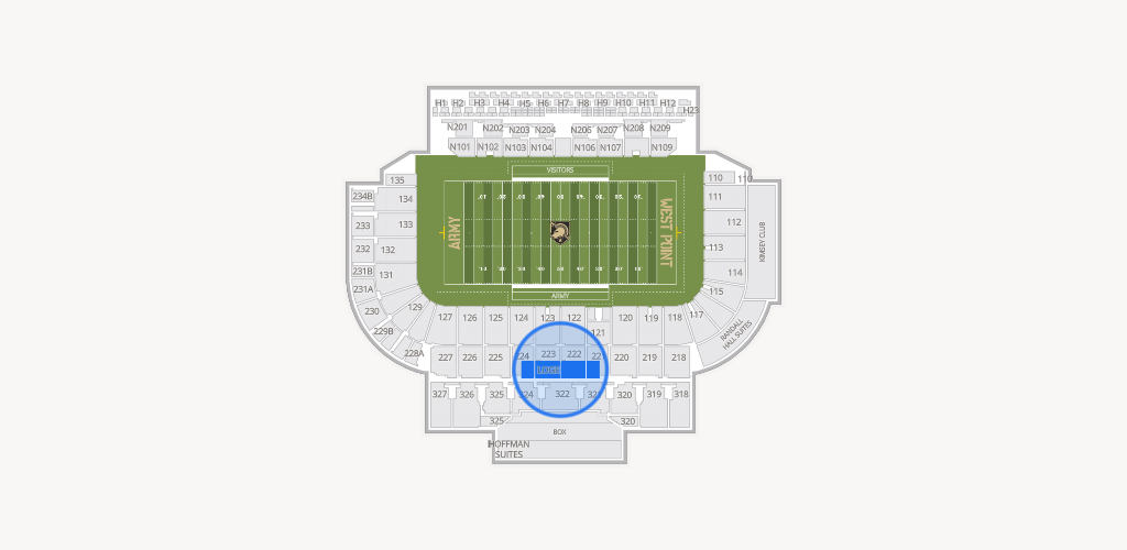 Michie Stadium Seating Chart