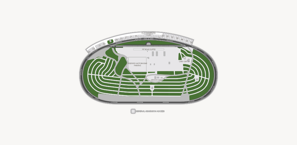 Michigan International Speedway Seating Chart