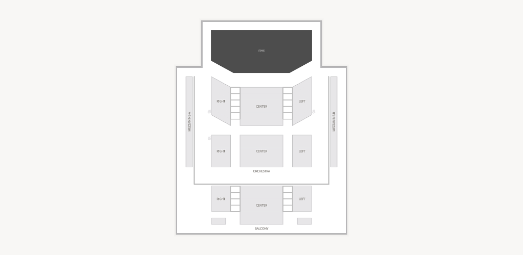 Mickey's Black Box Seating Chart