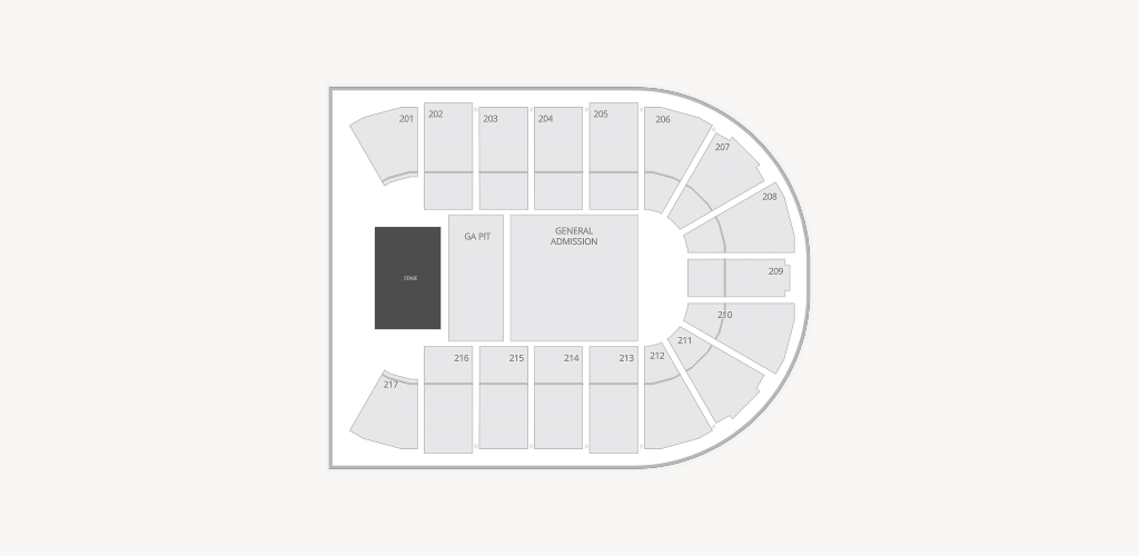 Mid America Center Seating Chart