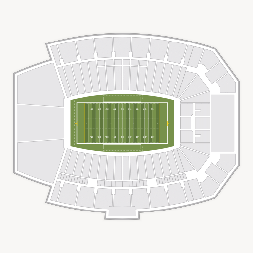 MidAmerican Energy Field at Jack Trice Stadium seating chart