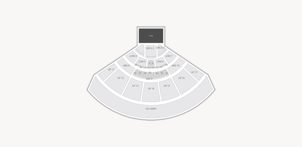 MidFlorida Credit Union Amphitheatre Seating Chart