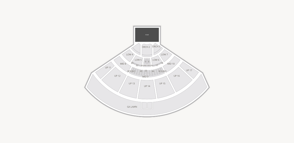 MidFlorida Credit Union Amphitheatre Seating Chart