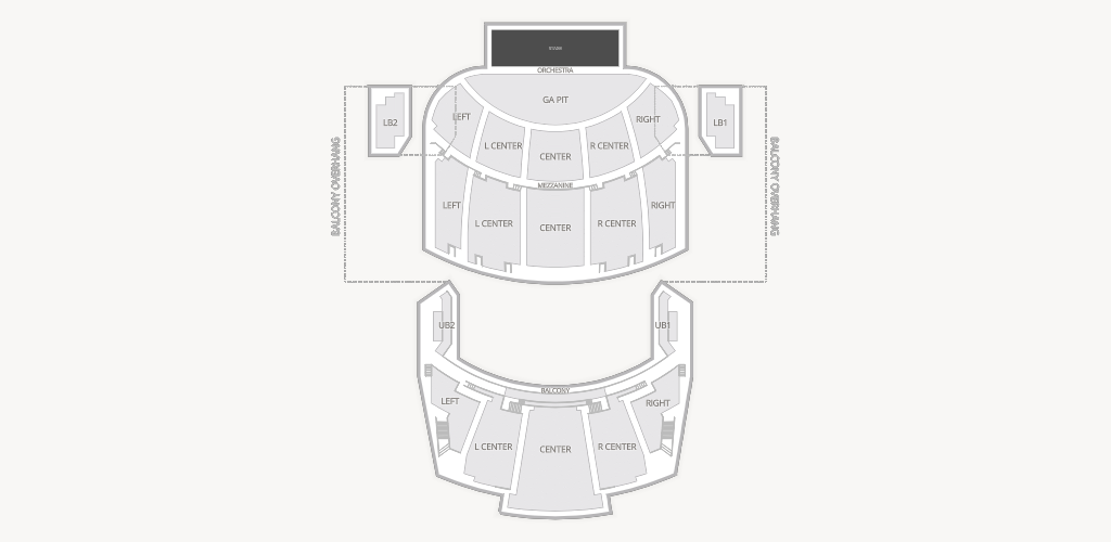 Miller High Life Theatre Seating Chart