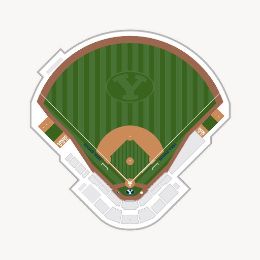 Miller Park at BYU seating chart