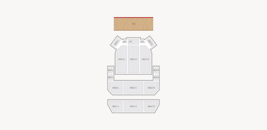 Miller Symphony Hall Seating Chart