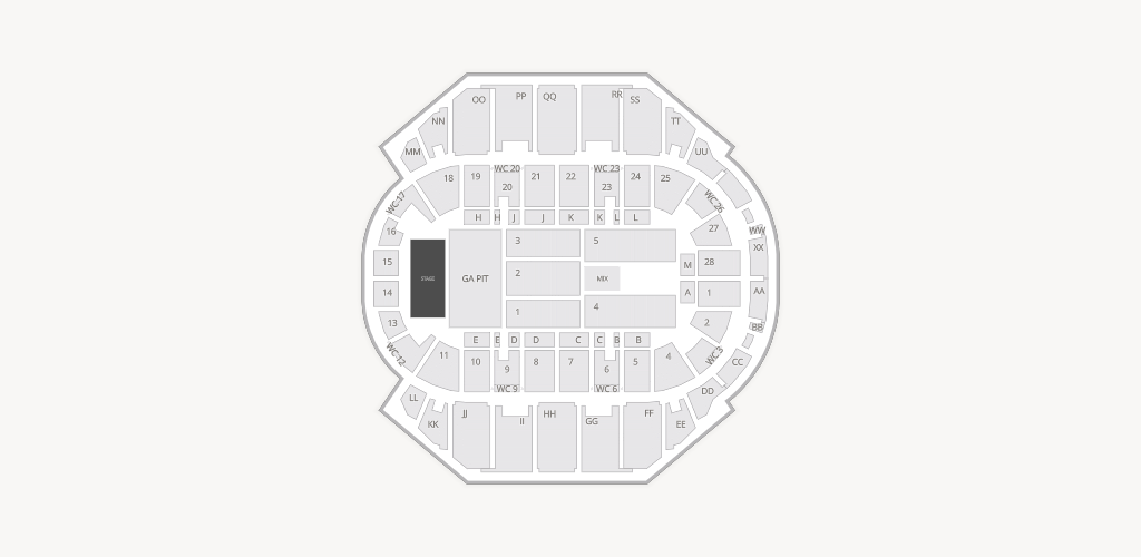 Mississippi Coast Coliseum Seating Chart