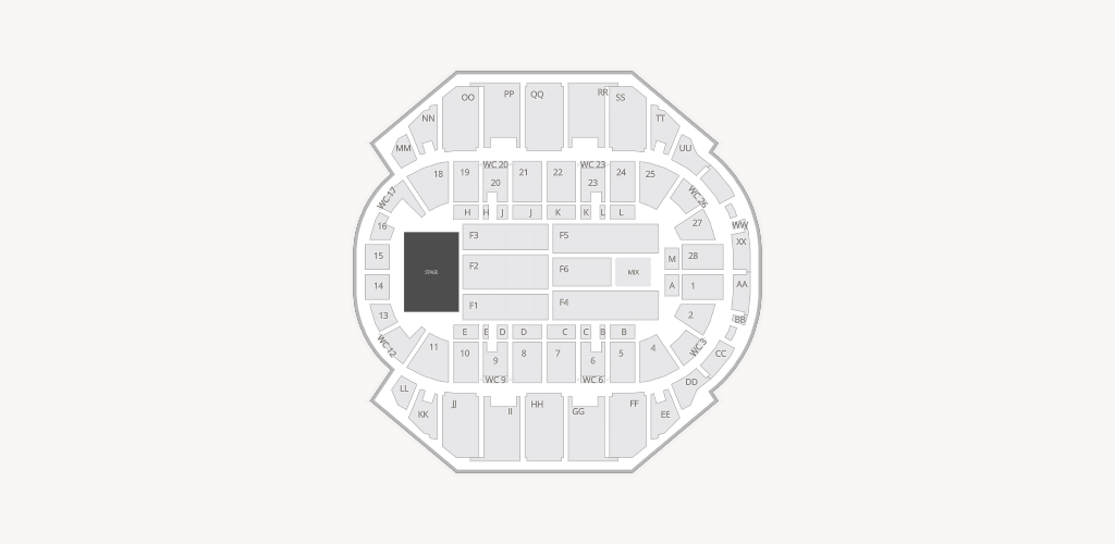 Mississippi Coast Coliseum Seating Chart