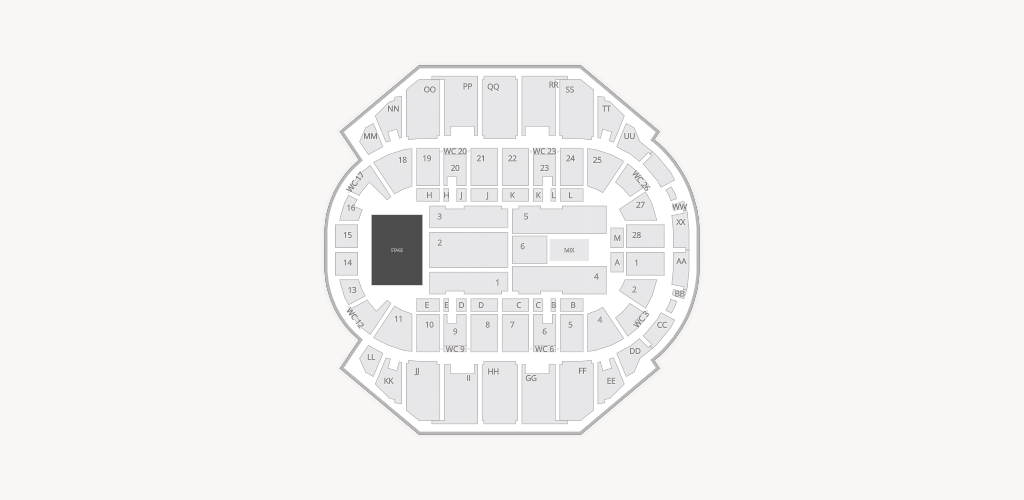 Mississippi Coast Coliseum Seating Chart