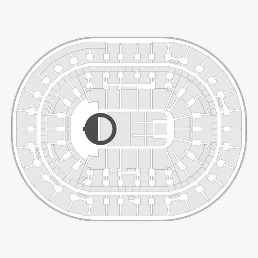 Moda Center seating chart