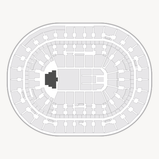 Moda Center seating chart