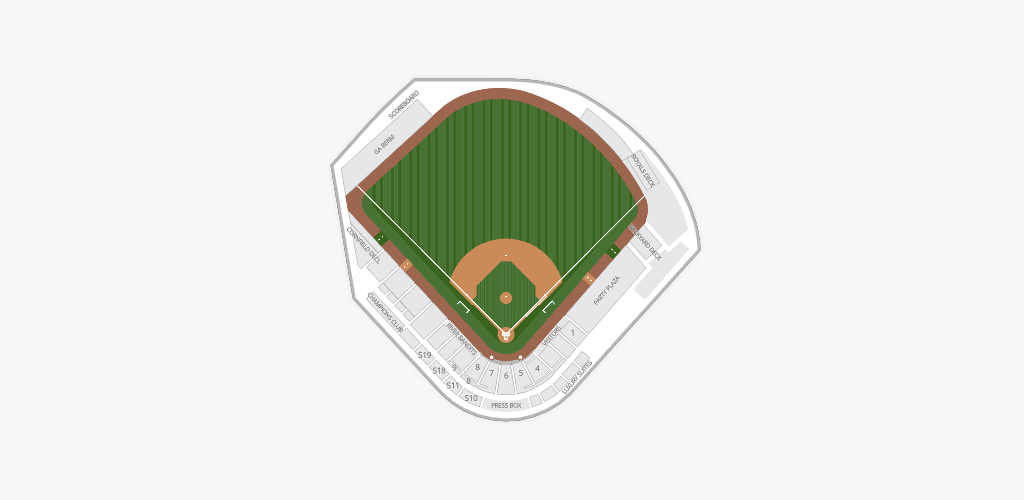 Modern Woodmen Park Seating Chart