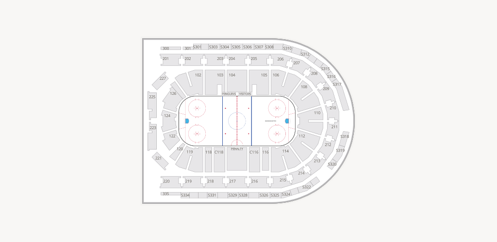 Mohegan Sun Arena at Casey Plaza Seating Chart