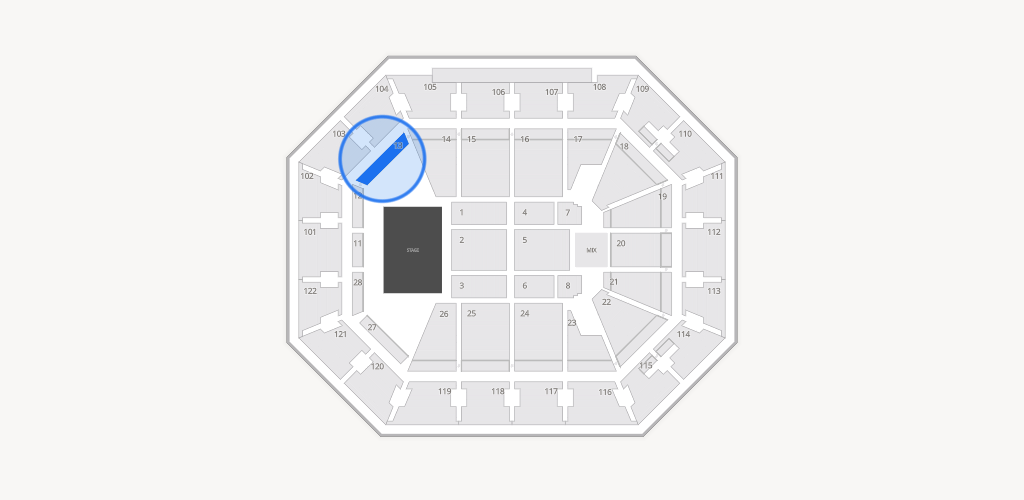 Mohegan Sun Arena Seating Chart
