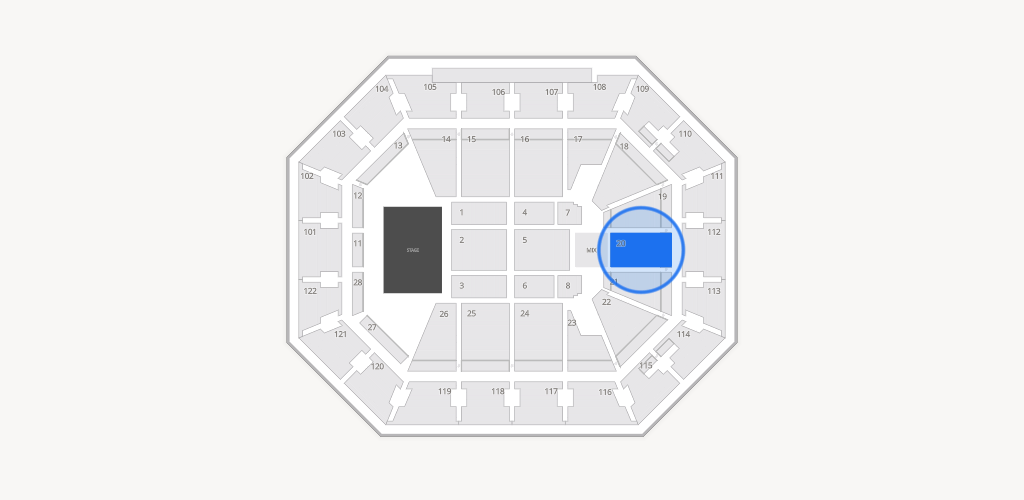 Mohegan Sun Arena Seating Chart