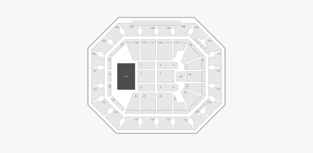 Mohegan Sun Arena Seating Chart