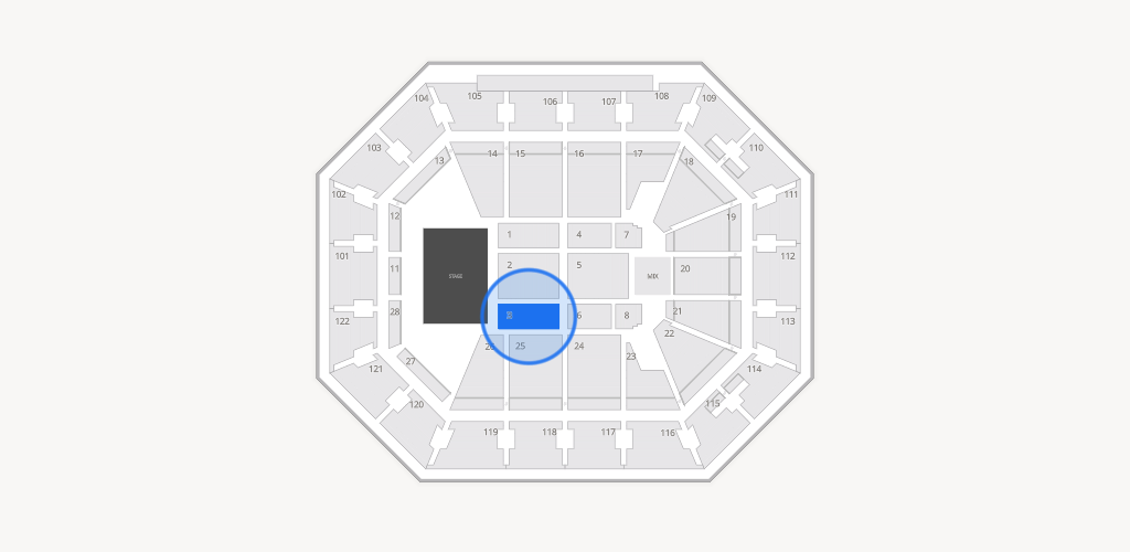 Mohegan Sun Arena Seating Chart