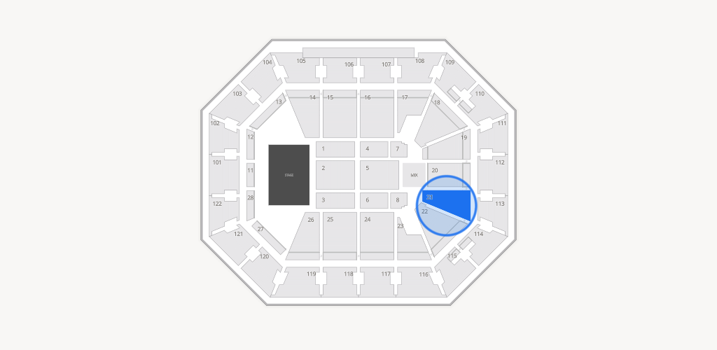 Mohegan Sun Arena Seating Chart