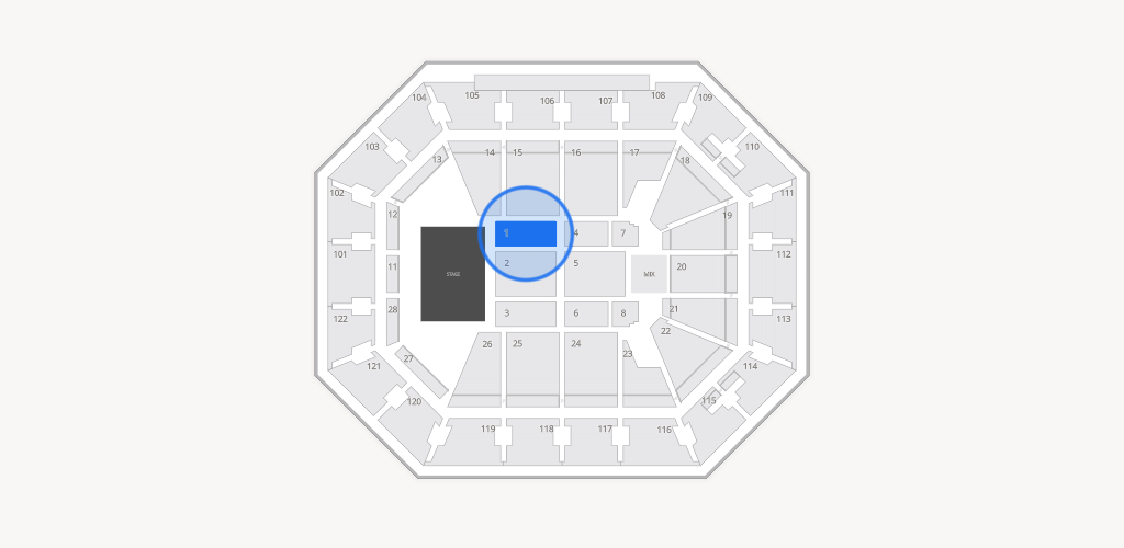 Mohegan Sun Arena Seating Chart