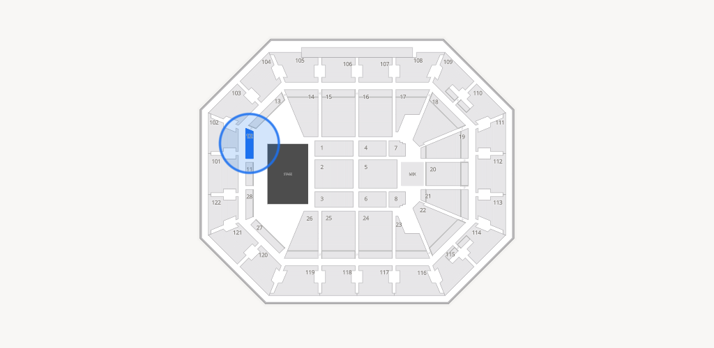 Mohegan Sun Arena Seating Chart