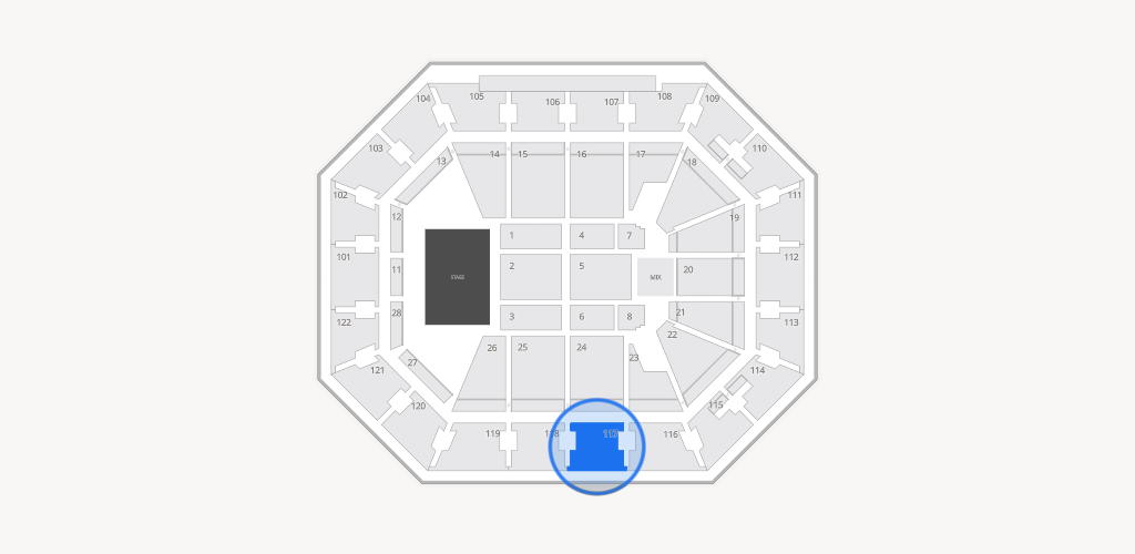 Mohegan Sun Arena Seating Chart