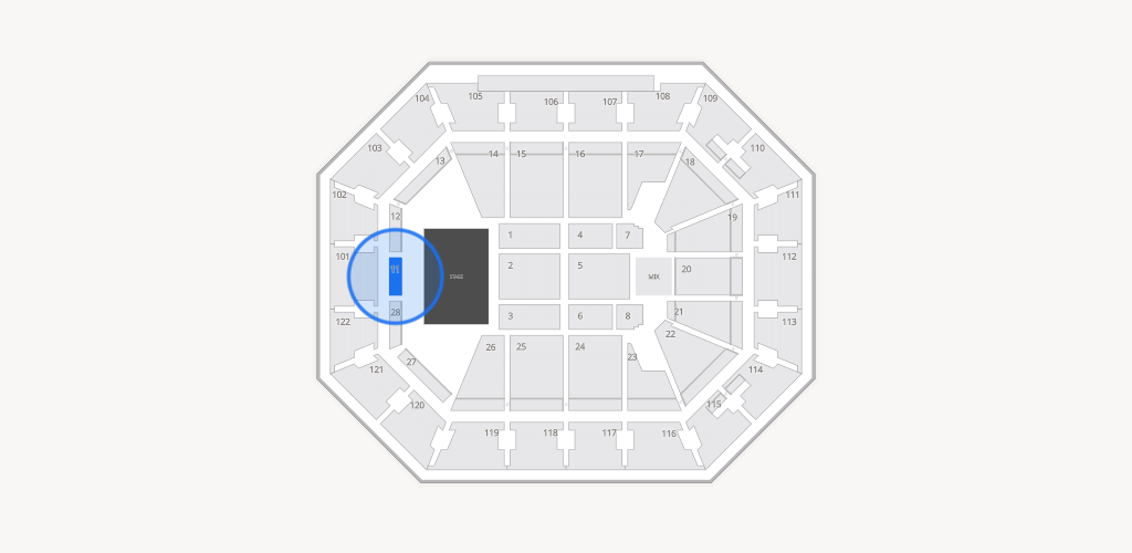 Mohegan Sun Arena Seating Chart