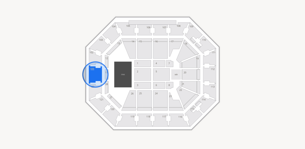 Mohegan Sun Arena Seating Chart