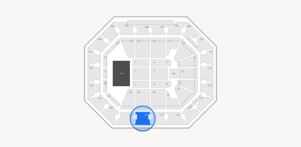 Mohegan Sun Arena Seating Chart